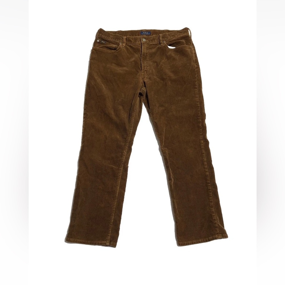 Polo Ralph Lauren Corduroy Pants Men’s  Brown Straight Stretch Fit